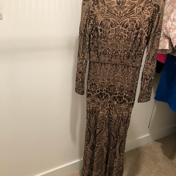 Mermaid style Betsy Adam size 8 dress - Picture 3 of 7